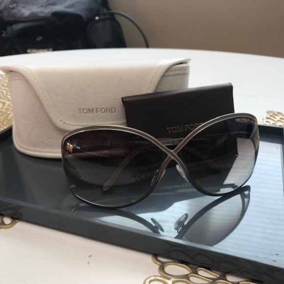 Tom Ford Accessories - Tom Ford Sunglasses Rickie Silver/Tan/Gradient